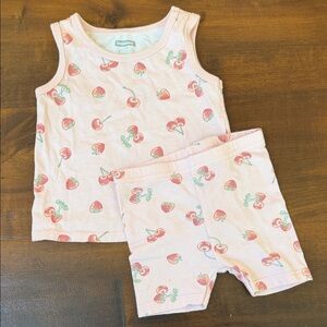 Garanimals Cherry Strawberry Bike Short Set